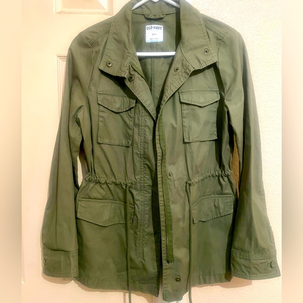 Cinched-Waist Utility Jacket for Women